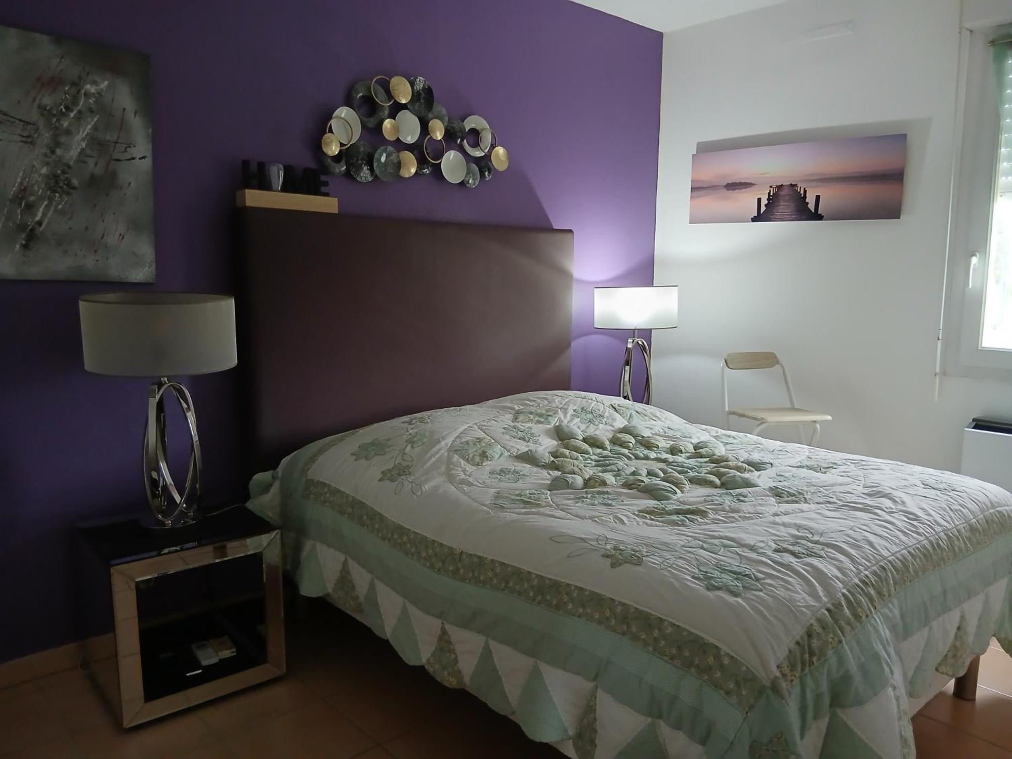 Location Chambre 2 Personnes Chez Angela Cannes Ruang foto