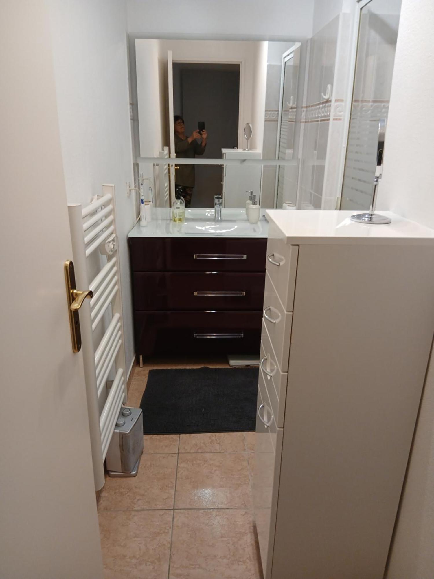 Location Chambre 2 Personnes Chez Angela Cannes Ruang foto
